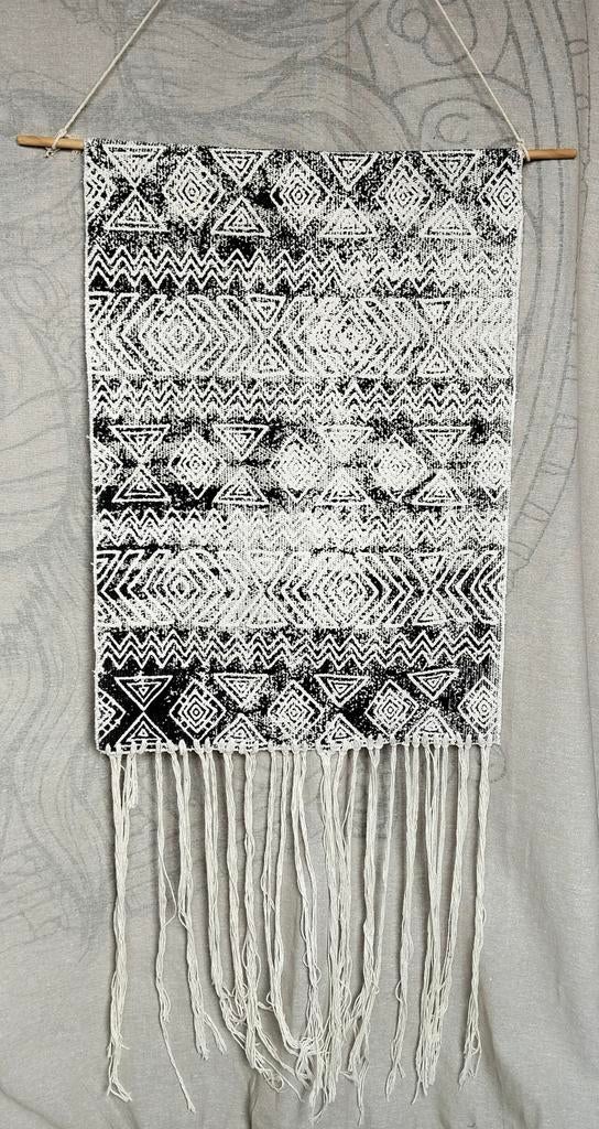 Wandtapijt muurdecoratie Scandinavisch landelijk, Huis en Inrichting, Boho, Ophalen, Nieuw, Wit