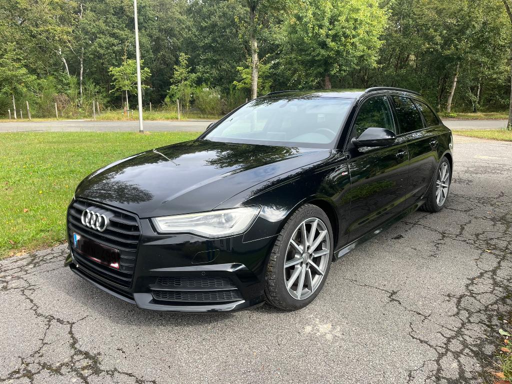 Audi A6 Avant SLINE ULTRA 190pk black edition model 2016, Auto's, 4 cilinders, Zwart, 5 deurs, Particulier