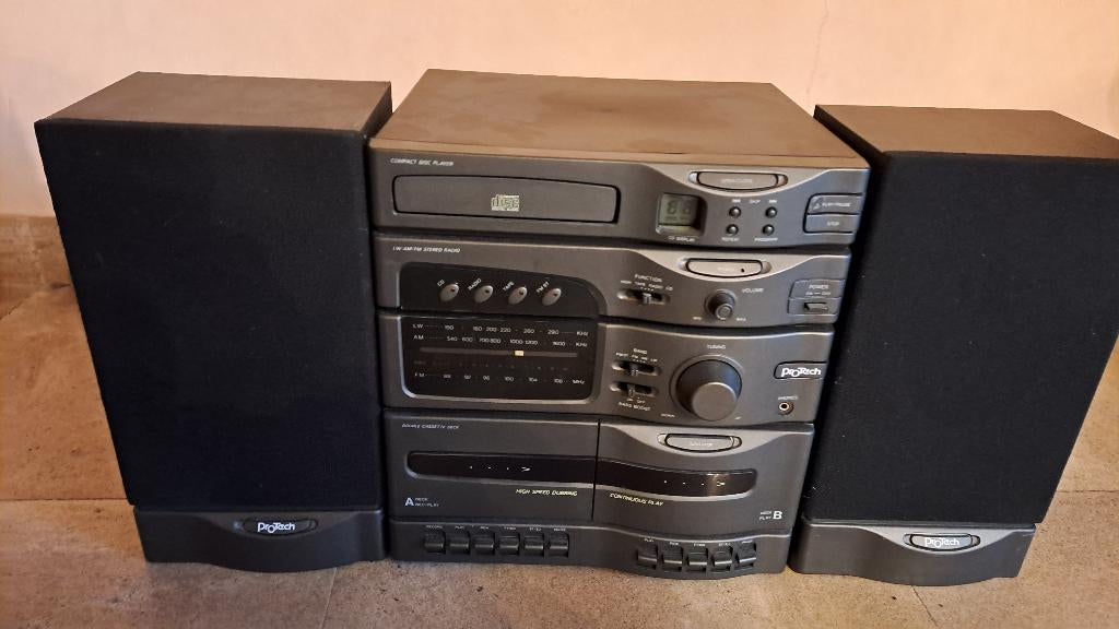 Stereo installaltie Protech, Ophalen