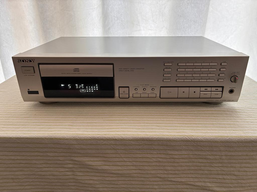 Sony CD speler  CDP 579, Audio, Tv en Foto, Cd-spelers, Ophalen of Verzenden, Gebruikt, Sony