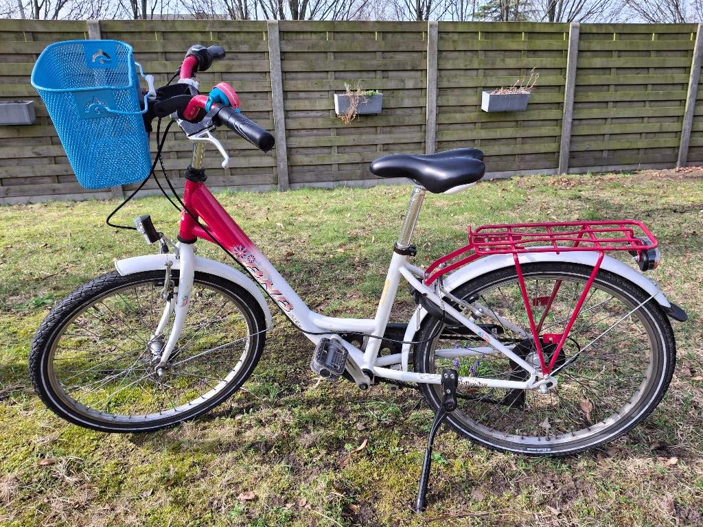 Meisjesfiets maat 24, Ophalen, BNB, Versnellingen, Gebruikt