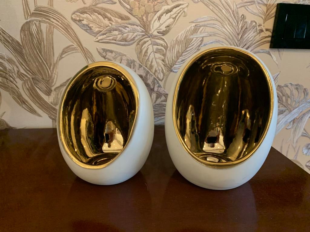 Decoratieve set voor theelichtjes, Huis en Inrichting, Woonaccessoires | Schalen en Manden, Ophalen, Zo goed als nieuw, Ovaal