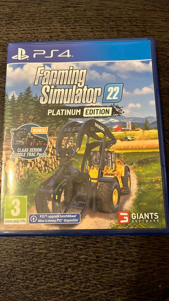 Farming simulator 22 platinum edition, Consoles de jeu & Jeux vidéo, Enlèvement, Comme neuf