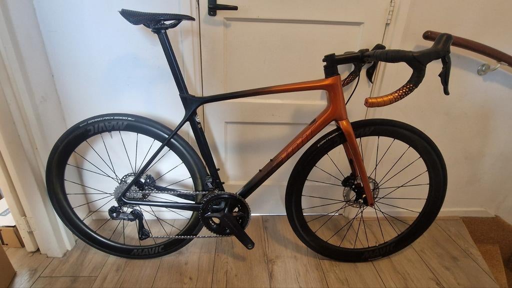 Giant tcr advanced pro maat Ml (56) model 2022 goede staat, Fietsen en Brommers, Fietsen | Racefietsen, Ophalen, Carbon, Giant