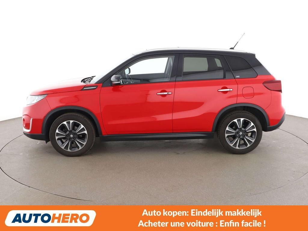 Suzuki Vitara 1.4 BoosterJet Comfort + 4x4 (bj 2019), Auto's, Automaat, Gebruikt, USB, https://public.car-pass.be/vhr/6d8ad3ac-cc3e-4146-a1ac-72a49408eec9