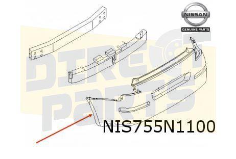 Nissan 350Z achterbumper (te spuiten) Origineel! H5M22CD725, Auto-onderdelen, -, Verzenden, -, Nieuw