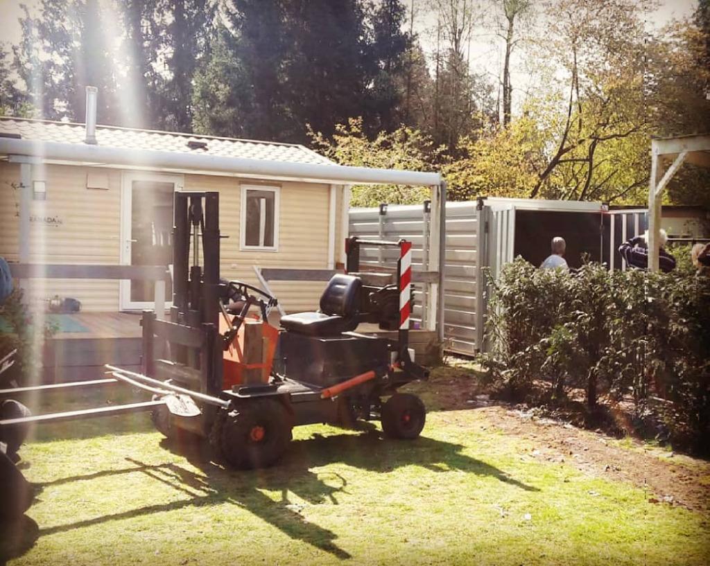 camping schuurtje/snelbouwcontainer/zelfbouwcontainer, Caravanes & Camping, Enlèvement ou Envoi, Neuf