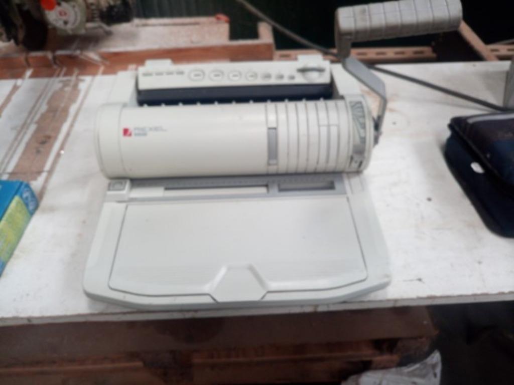 Boek Inbindmachine, Ophalen, Gebruikt