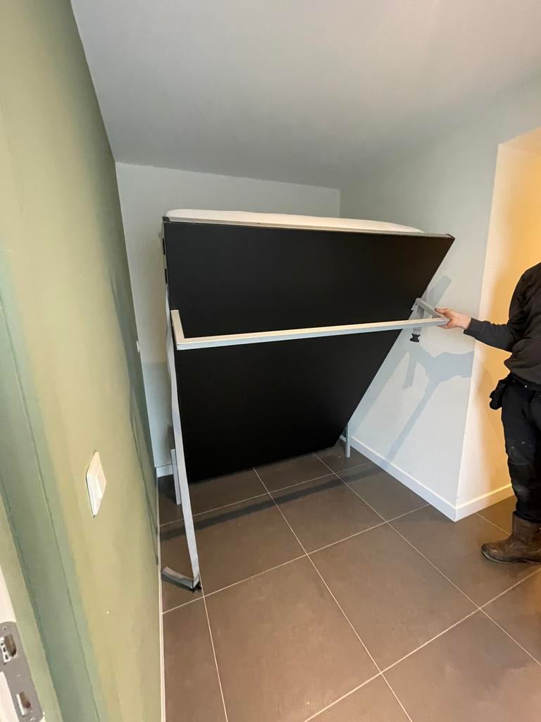 Lit pliant BOONE avec matelas, Maison & Meubles, Enlèvement, Comme neuf