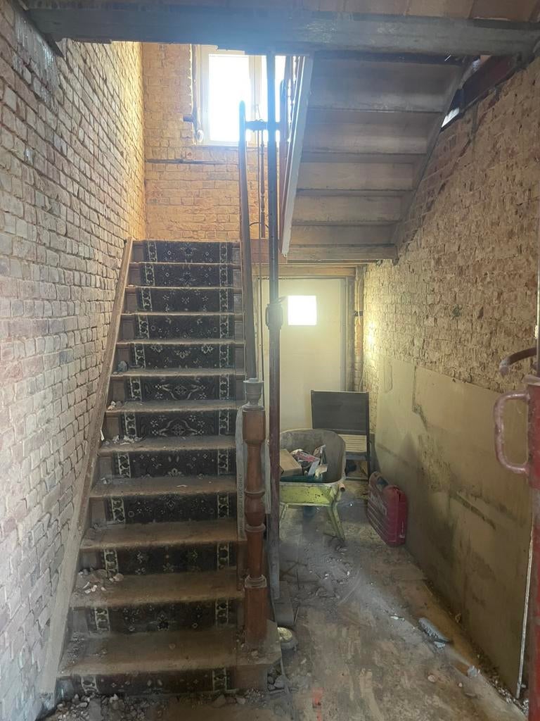 Escalier en bois marche de 17cm, Bricolage & Construction, Enlèvement, Comme neuf, Escalier