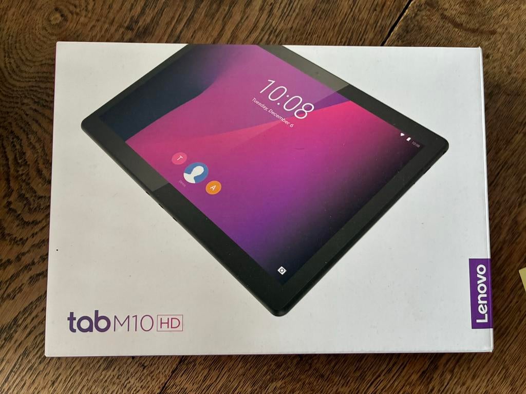 Lenovo Tab M10 HD Tablet 32GB - Black - (nearly new, in box), Envoi, Comme neuf