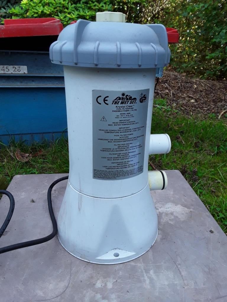 Intex Krystal Clear pomp, Ophalen of Verzenden, Zo goed als nieuw, Zwembadpomp