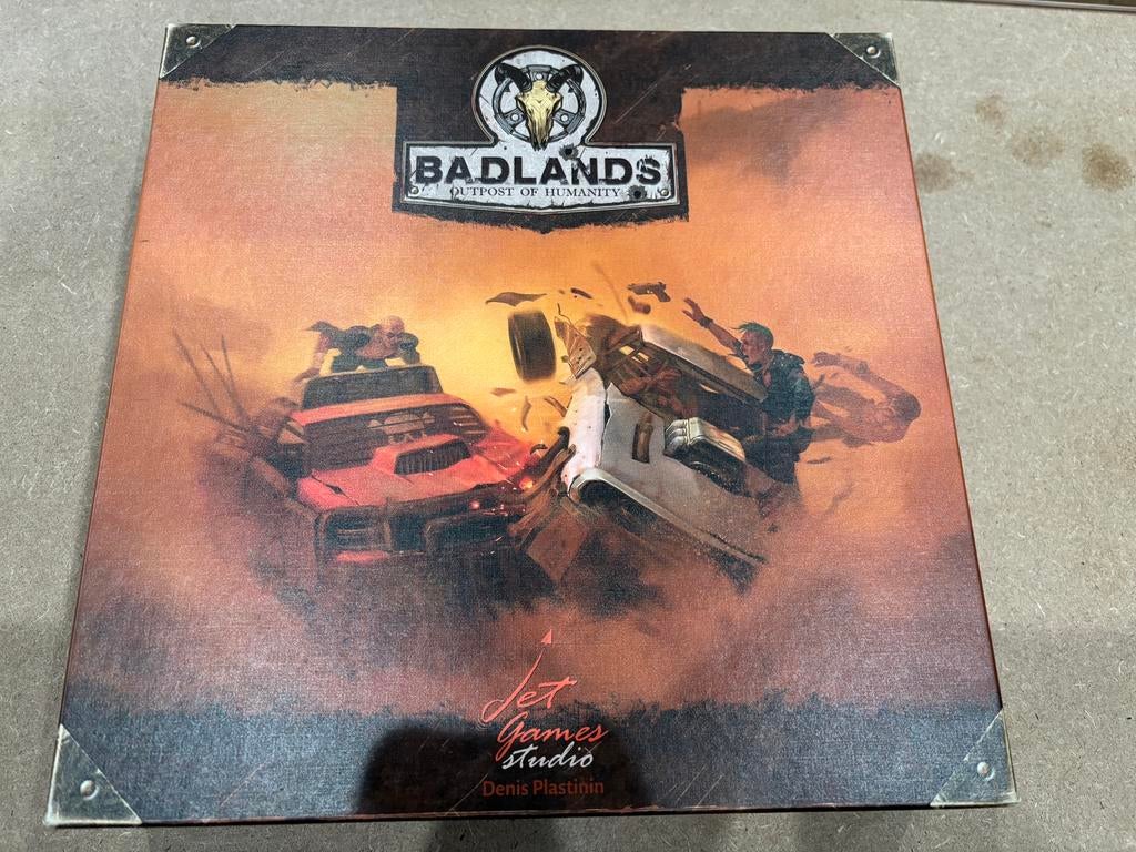 Badlands Outposts of Humanity met Kickstarter Exclusives, Ophalen, Zo goed als nieuw