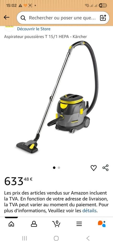 Karcher T 15/1 Professionnel, Bricolage & Construction, Enlèvement