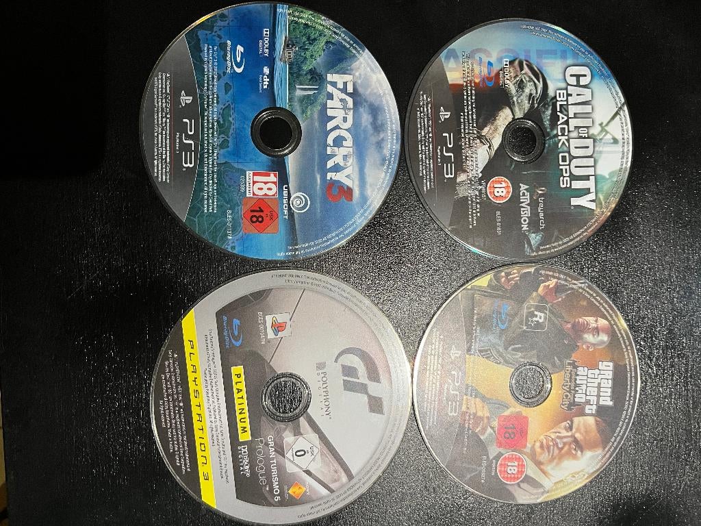4 spellen voor Playstation 3, Ophalen of Verzenden, Gebruikt