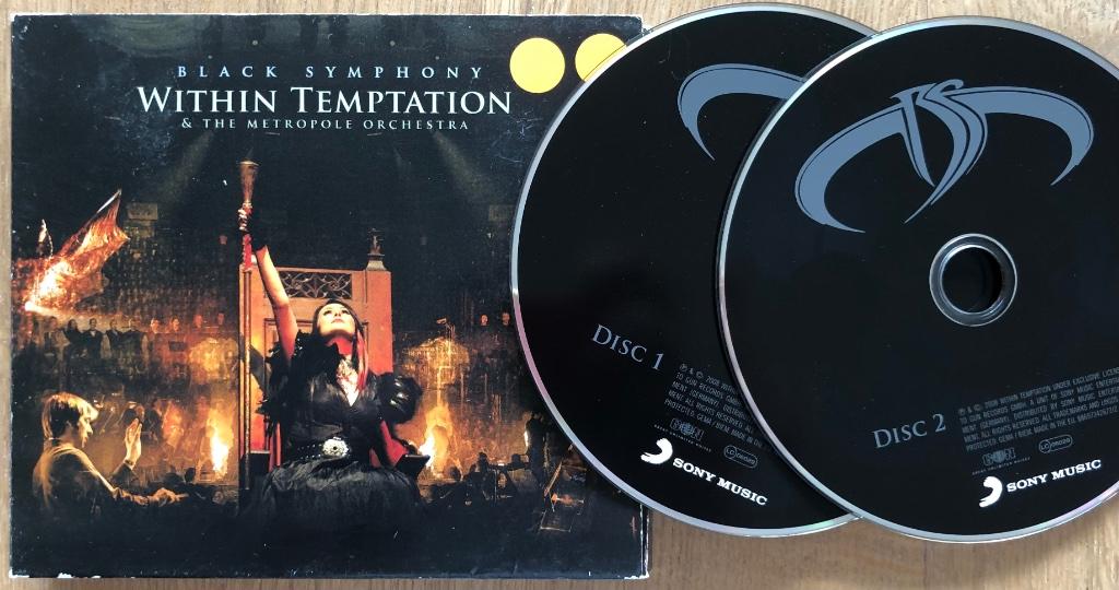 WITHIN TEMPTATION - Black symphony (2CD), CD & DVD, CD | Hardrock & Metal, Comme neuf, Enlèvement ou Envoi