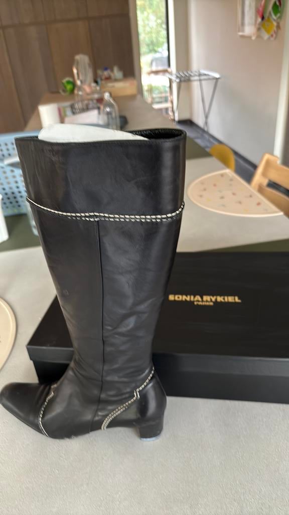 Bottes « Sonia Rykiel », Comme neuf, Enlèvement, Bottes hautes, Noir