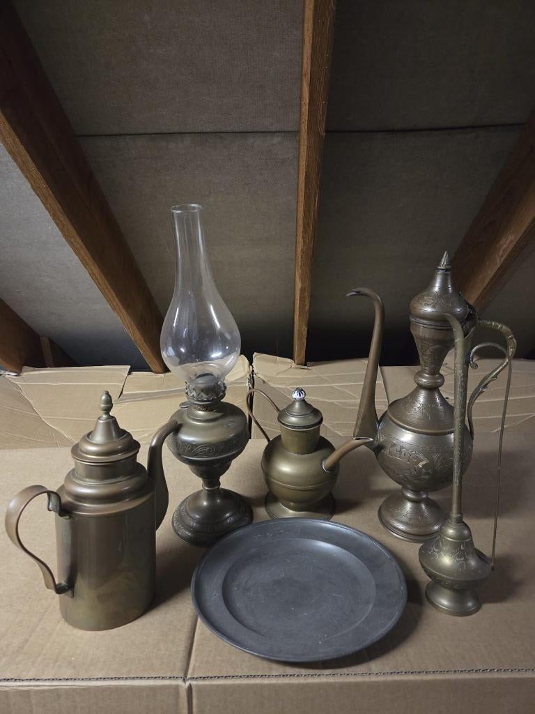 Koper en tin, Antiek en Kunst, Antiek | Brons en Koper, Ophalen, Koper