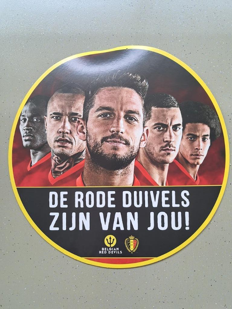 Panneau publicitaire - Les Diables Rouges sont à vous ! - Ca, Enlèvement, Utilisé, Autres types