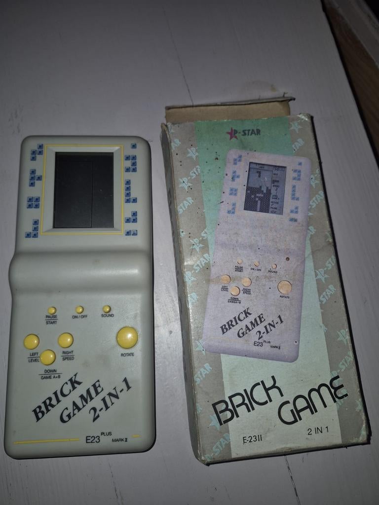 Brick-game 2 in 1, Ophalen