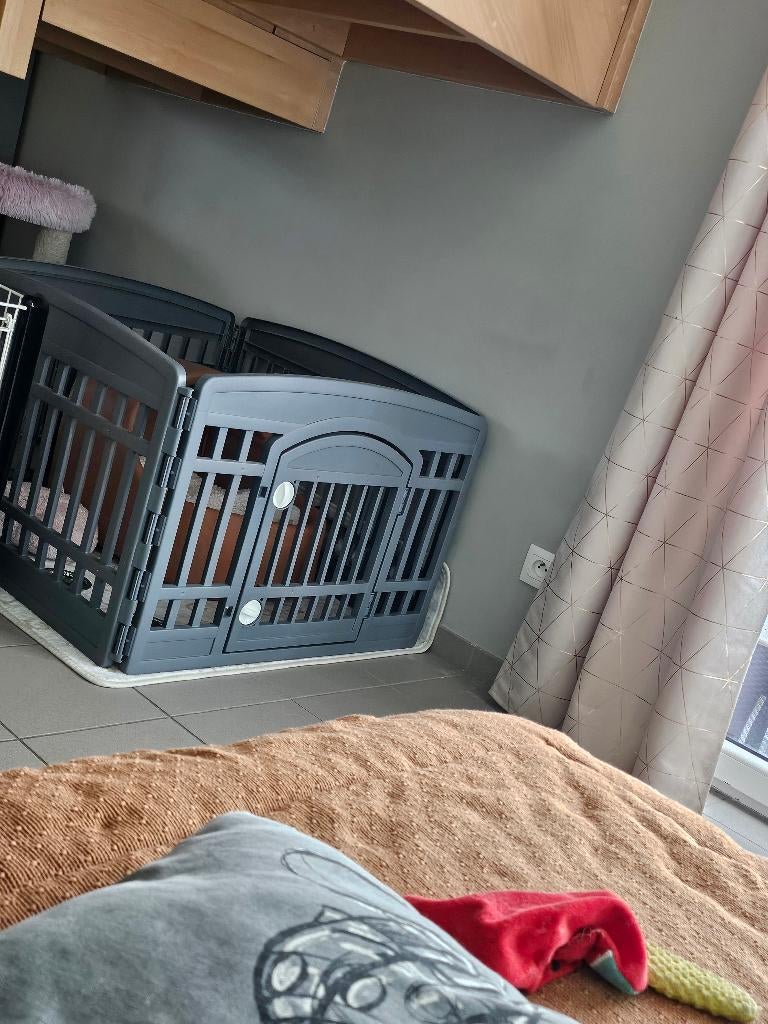 Parc chien iris, Animaux & Accessoires, Enlèvement, Comme neuf