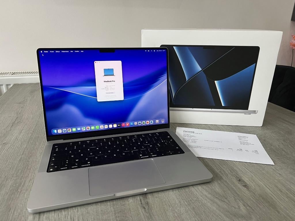 MacBook Pro 14 (Apple M2 Pro/SSD van 1 TB), Computers en Software, Apple Macbooks, Zo goed als nieuw, MacBook Pro, 16 GB, Azerty