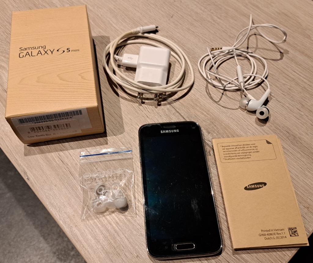 Samsung Galaxy S5 mini, Télécoms, Autres modèles, Moins de 3 mégapixels, Autres couleurs, Comme neuf