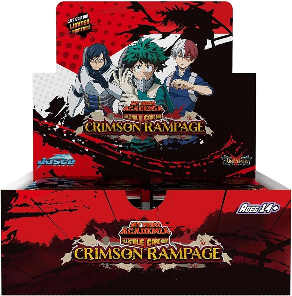 My Hero Academia CCG - Series 2 - Crimson Rampage Booster..., Ophalen of Verzenden, Nieuw, Boosterbox, Foil