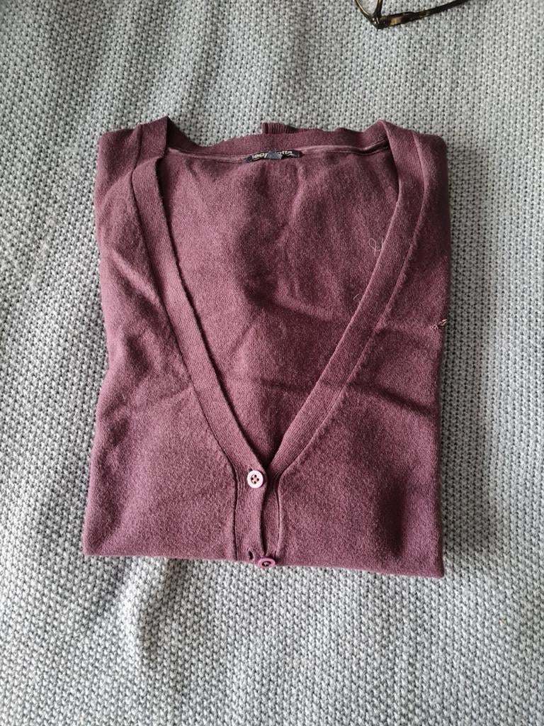 Mooie wollen cardigan - vest maat L, Kleding | Heren, Ophalen of Verzenden, Gedragen, Maat 52/54 (L)