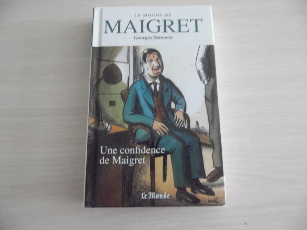 UNE CONFIDENCE DE MAIGRET      SIMENON, Ophalen of Verzenden, Zo goed als nieuw, Georges Simenon