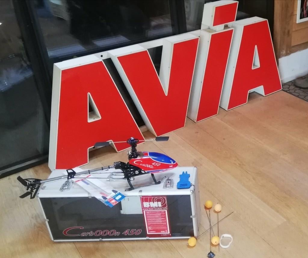 RC  HELICOPTER 450 CARB;  GSM 0479 462 004, Hobby en Vrije tijd, Ophalen, Zo goed als nieuw, Helikopter, Overige merken