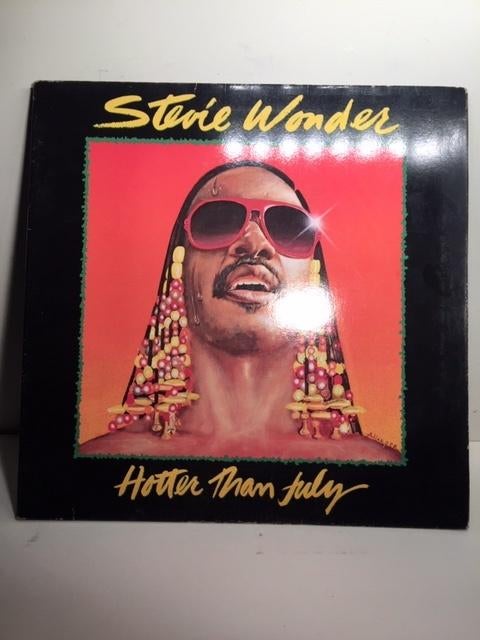 LP - Stevie Wonder - Hotter Than July ( Gatefold Vinyl ), Cd's en Dvd's, Vinyl | Rock, Zo goed als nieuw, Poprock, 12 inch, Ophalen of Verzenden