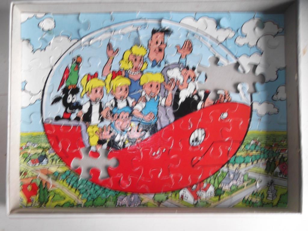 Strip puzzel Jommeke - Gil et Jo puzzle, Verzamelen, Ophalen of Verzenden, Overige figuren, Gebruikt, Overige typen