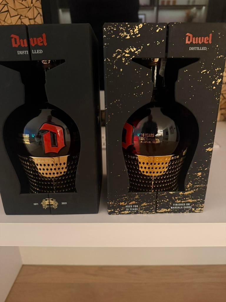 Duvel Distilled celebration bottle 2021&2023, Verzamelen, Ophalen of Verzenden, Nieuw