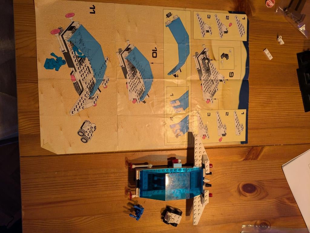 Vintage Lego 6884 aero module compleet met boekje, Enlèvement ou Envoi