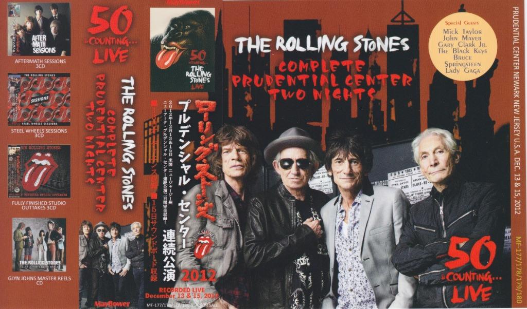 4 CD's ROLLING STONES - Compleet Prudential Center 2012, Verzenden, Nieuw in verpakking, Poprock