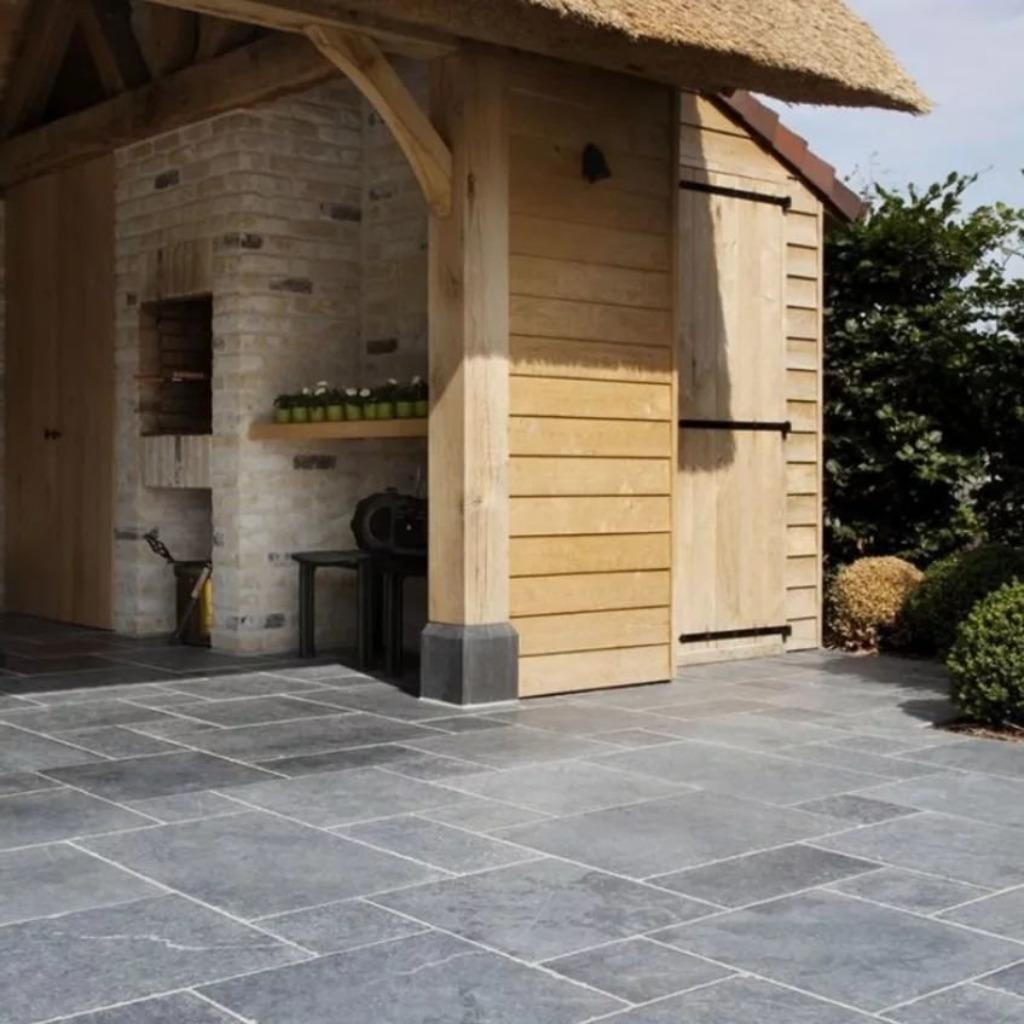 HARDSTEEN LIGHTBLUE ANTICATO VLOER ROMAANS VERBAND, Enlèvement ou Envoi, Neuf, Autres formes, Autres matériaux