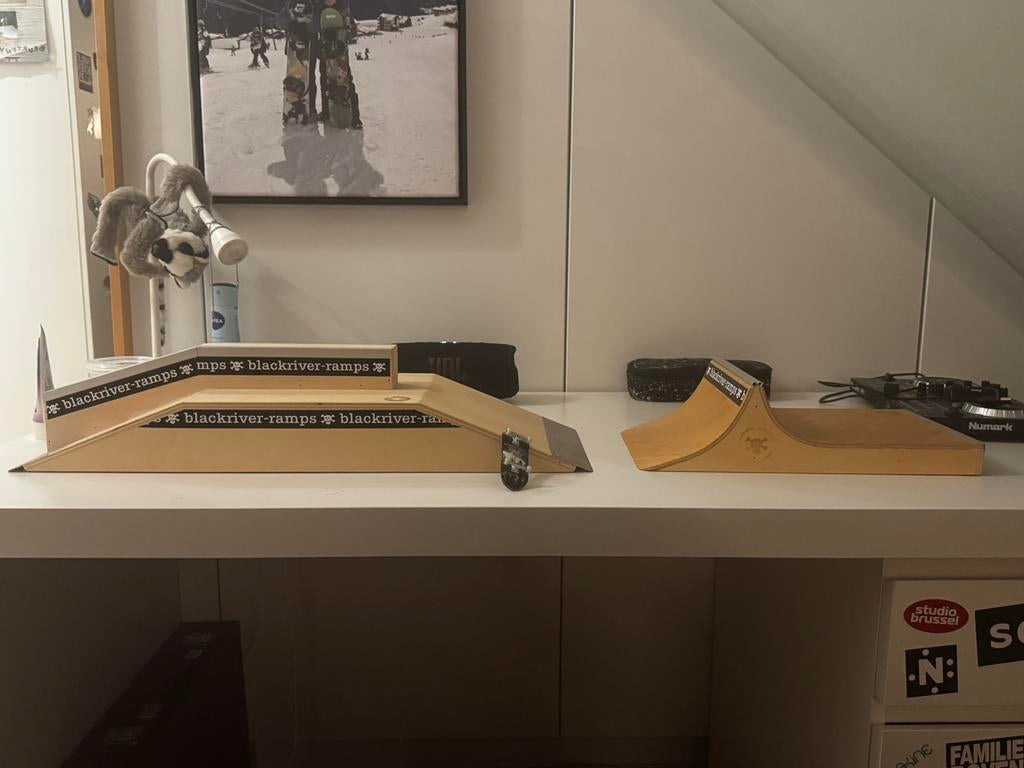 Blackriver-ramps fingerboard, Sport en Fitness, Skateboarden, Zo goed als nieuw, Ophalen