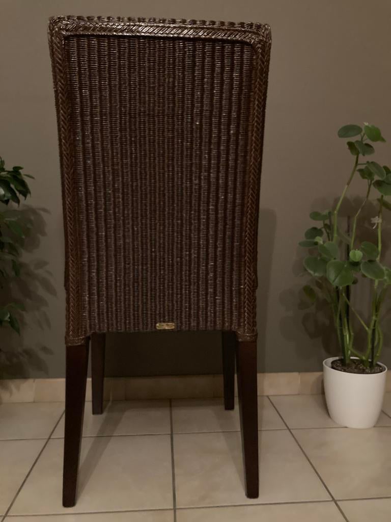 Eetkamer stoelen Vincent Sheppard, Huis en Inrichting, Ophalen, Gebruikt, Bruin, Vijf, Zes of meer stoelen