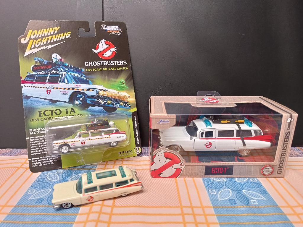 Ghostbusters - Cadillac - ECTO - Hot Wheels, Enlèvement ou Envoi, Comme neuf, Film, Autres types