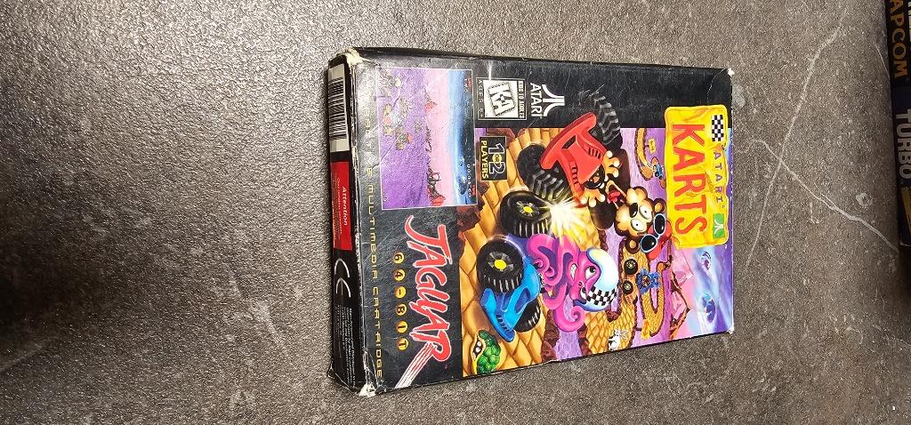 Atari Jaguar Karts in een doos, Ophalen of Verzenden, Gebruikt, Atari Jaguar
