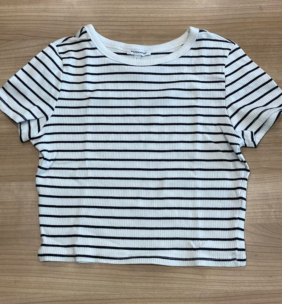 Crop top - tienerafdeling clock house maat L, Kinderen en Baby's, Kinderkleding | Overige, Ophalen, Gebruikt, C&A, Meisje