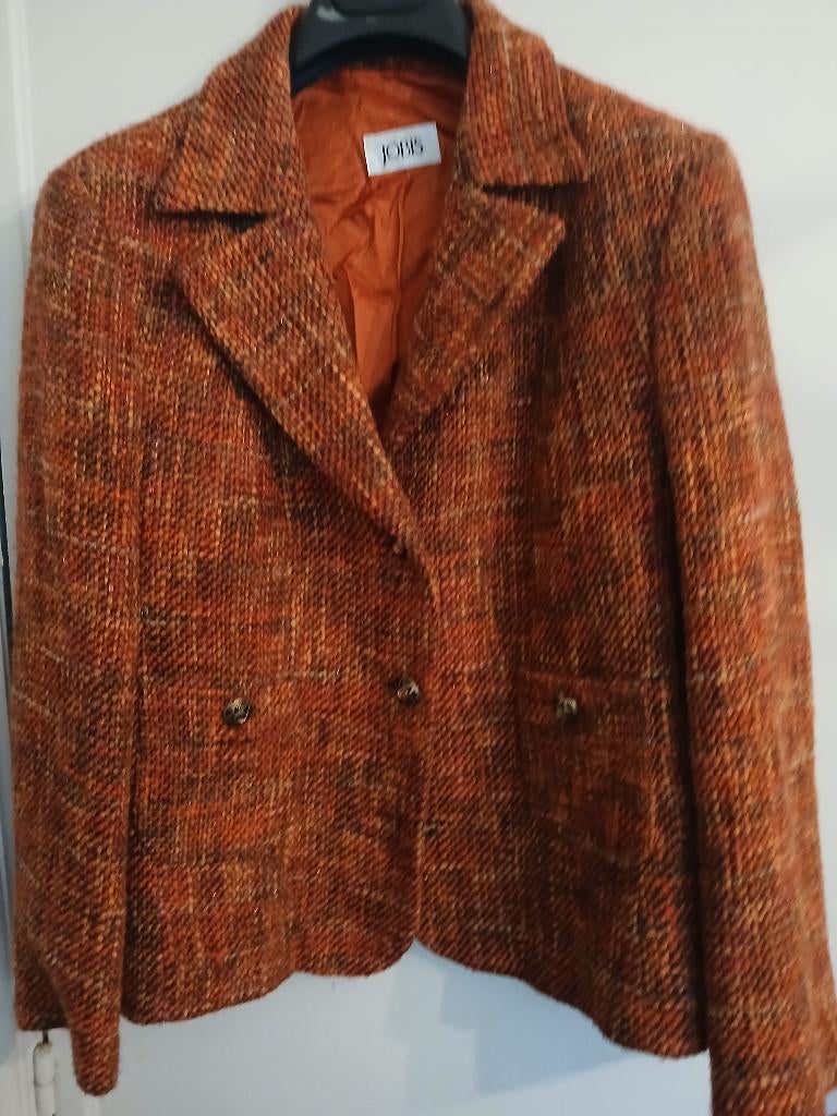 Jobis tweed vestje, Kleding | Dames, Overige kleuren, Verzenden, Maat 42/44 (L), Zo goed als nieuw