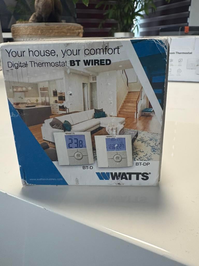 Thermostat watts digital BT WIRED, Bricolage & Construction, Enlèvement, Neuf