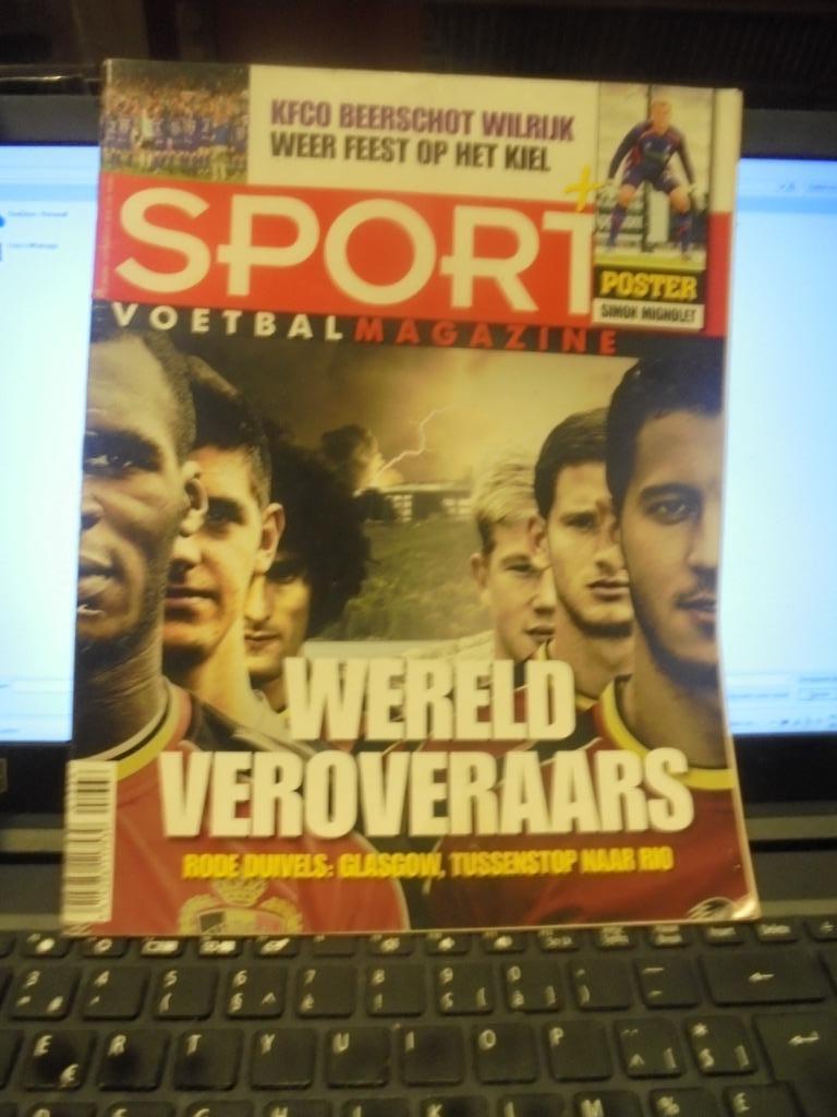 Sport voetbalmagazine, Ophalen of Verzenden, Gebruikt, Boek of Tijdschrift
