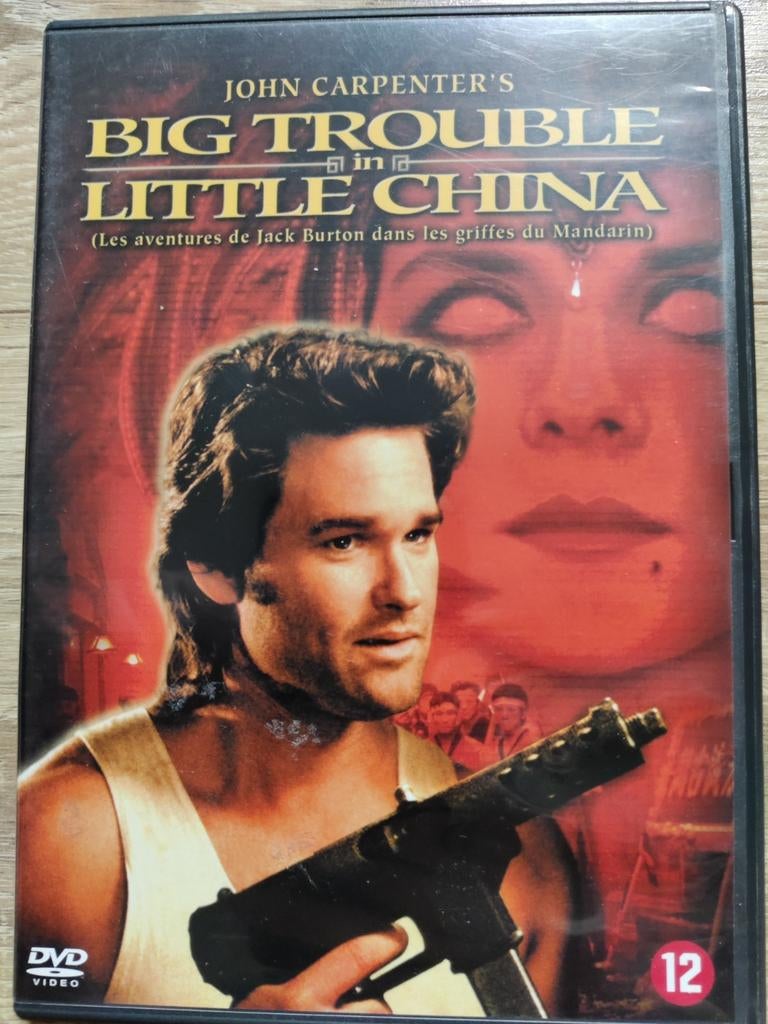 Big Trouble in Little China (1986) (Kurt Russell) Zeldzaam!, Cd's en Dvd's, Ophalen of Verzenden, Zo goed als nieuw