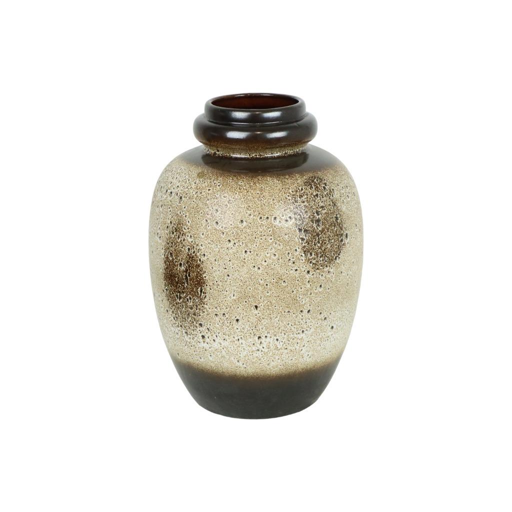 Enorme Fat Lava Vaas XXL West Germany Scheurich Crème 51cm, Enlèvement ou Envoi