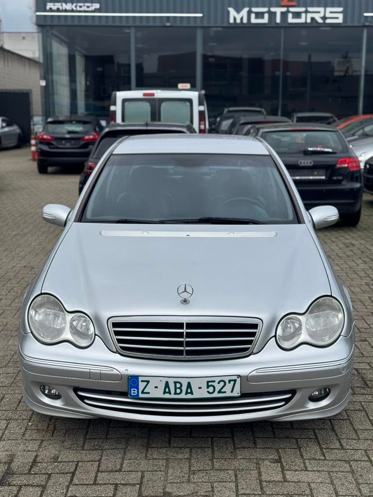 Mercedes C200 CDI // Automaat, Auto's, Automaat, Zwart, Leder en Stof, Bedrijf