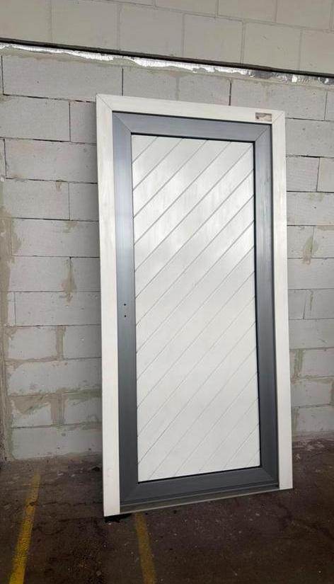 Nouvelle porte PVC, Bricolage & Construction, Enlèvement, Comme neuf