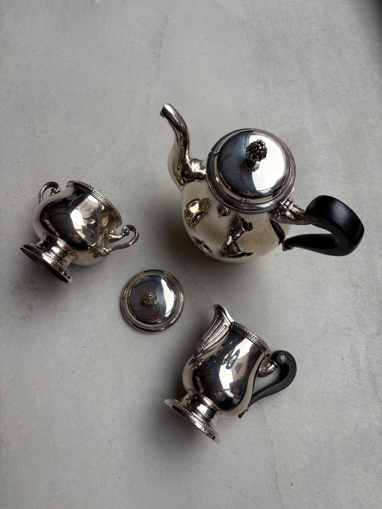 Christofle Koffie/thee set, Ophalen